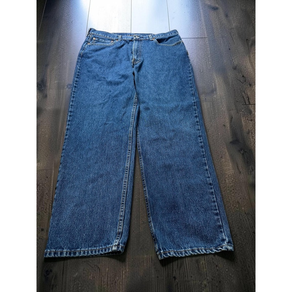Levis 550 Relaxed Fit Medium Wash Denim Jeans Mens W38 L32 Baggy Y2k